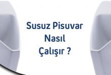 Susuz pisuvar nasıl çalışır